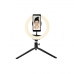 Selfie Ring Light Anneau de Lumière avec Triepied et Télécommande Denver Electronics RLS-801