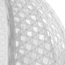Κρεμαστή αιώρα κήπου Dido Λευκό 81 x 64 x 111,5 cm