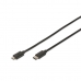 Cablu USB C Digitus by Assmann DB-300137-018-S 1,8 m Negru