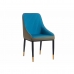 Кресло Лучи Синий Чёрный Серый Сталь 51 x 92 x 65 cm (2 штук)