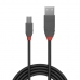 Kabel Micro USB LINDY 36725 5 m Crna