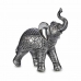 Dekorativní postava Slon Stříbřitý 27,5 x 27 x 11 cm (4 kusů)