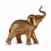 Dekoratív Figura Elefánt Aranysàrga 27,5 x 27 x 11 cm (4 egység)