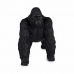 Figura Decorativa Gorila Negro 20 x 27 x 34 cm (2 Unidades)