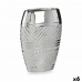 Vase Bredde Sølv Keramikk 9,5 x 26,5 x 19,5 cm (6 enheter)