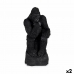 Dekorativ Figur Gorilla Svart 20 x 45 x 20 cm (2 enheter)