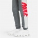 Pantalons de Survêtement pour Enfants Nike Sportswear  Blanc Gris foncé