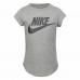 Koszulka z krótkim rękawem dla dzieci Nike  Futura SS Szary