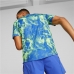 Vyriški marškinėliai su trumpomis rankovėmis Puma Run Favorite Mėlyna Žalia