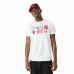 Koszulka z krótkim rękawem Męska New Era NBA Infill Graphic Chicago Bulls Biały