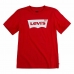 T-Shirt met Korte Mouwen voor kinderen Levi's Batwing B Rood