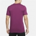 Pánské tričko s krátkým rukávem Nike Dri-Fit Fialová
