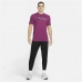 Vīriešu Krekls ar Īsām Piedurknēm Nike Dri-Fit Violets