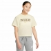Krekls ar Īsām Piedurknēm Bērniem Nike Sportswear Bēšs