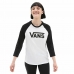 Women’s Short Sleeve T-Shirt Vans  Drop V Raglan