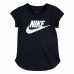 Børne Kortærmet T-shirt Nike Futura SS Sort