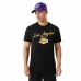 T-shirt med kortärm Herr New Era Script LA Lakers 