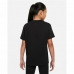 Детски Тениска с къс ръкав Nike Sportswear Черен