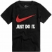 Barne Kortermet T-skjorte Nike Swoosh