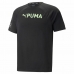 Kortærmet T-shirt til Mænd Puma Ultrabreathe Triblend Sort