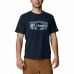 Pánské tričko s krátkým rukávem Columbia Sun Trek™ Graphic  Modrý