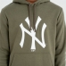 Férfi kapucnis pulóver New Era Logo Team NYY Zöld