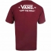 Мъжка тениска с къс ръкав Vans Essential-B Пурпурно Червено