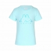 Barne Kortermet T-skjorte Kappa Quissy Blue Akvamarin
