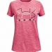 Børne Kortærmet T-shirt Under Armour Pink