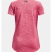 Tricou cu Mânecă Scurtă pentru Copii Under Armour Roz