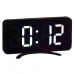 Table-top Digital Clock Black ABS 15,7 x 7,7 x 1,5 cm (12 Units)