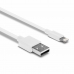 Καλώδιο USB σε Lightning LINDY 31327 2 m Λευκό
