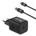 Kábel Micro USB Celly PLTC1C20WLIGHT Fekete