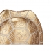 Dekorativ figur Skildpadde Gylden 17,5 x 36 x 10,5 cm (4 enheder)