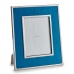Cadre photo Bleu Velours 1 x 30,8 x 25,8 cm (12 Unités)