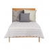 Obojstranná deka na posteľ 180 x 260 cm Etnický Biela Sivá (6 kusov)