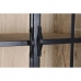 Scaffale DKD Home Decor Nero Naturale Metallo Legno di mango 170 x 45 x 200 cm (1)