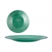 Plochý tanier zelená Sklo 21 x 2 x 21 cm (6 kusov)