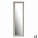 Wall mirror White Wood Glass 45,5 x 135,5 x 2 cm (2 Units)