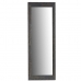 Wall mirror Grey Wood Glass 53,5 x 155,5 x 1,5 cm (2 Units)