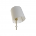 Bordlampe DKD Home Decor Hvit Gyllen Metall Marmor 50 W 220 V 25 x 25 x 81 cm