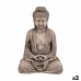 Decoratief tuinfiguur Boeddha Polyresin 22,5 x 40,5 x 27 cm (2 Stuks)