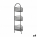 Shelves Black Metal 21,2 x 97 x 28,5 cm (4 Units)