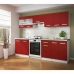 Keittiökalusteet Ruskea Punainen PVC Muovinen Melamiini 60 x 31 x 55 cm