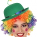 Chapeau de clown Vert Multicouleur