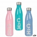 Bottiglia H2O Vetro Acciaio inossidabile 650 ml (24 Unità)
