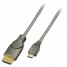 Kabel USB naar micro-USB LINDY 41567 Antraciet 2 m