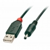 Καλώδιο USB LINDY 70265 1,5 m Μαύρο