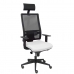 Office Chair with Headrest Horna P&C SBALI10 White