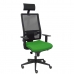 Krzesło Biurowe z Zagłówkiem Horna P&C SBALI15 Kolor Zielony